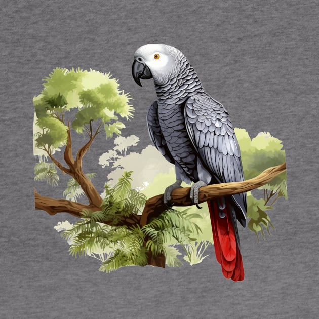 African Grey Parrot by zooleisurelife